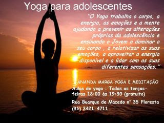 YOGA PARA ADOLESCENTES