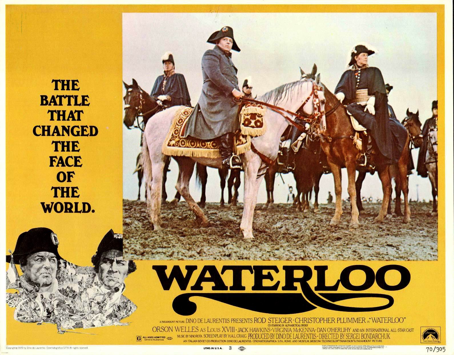 Waterloo (1969) Sergei Bondarchuk (Sergueï Bondartchouk) - Waterloo