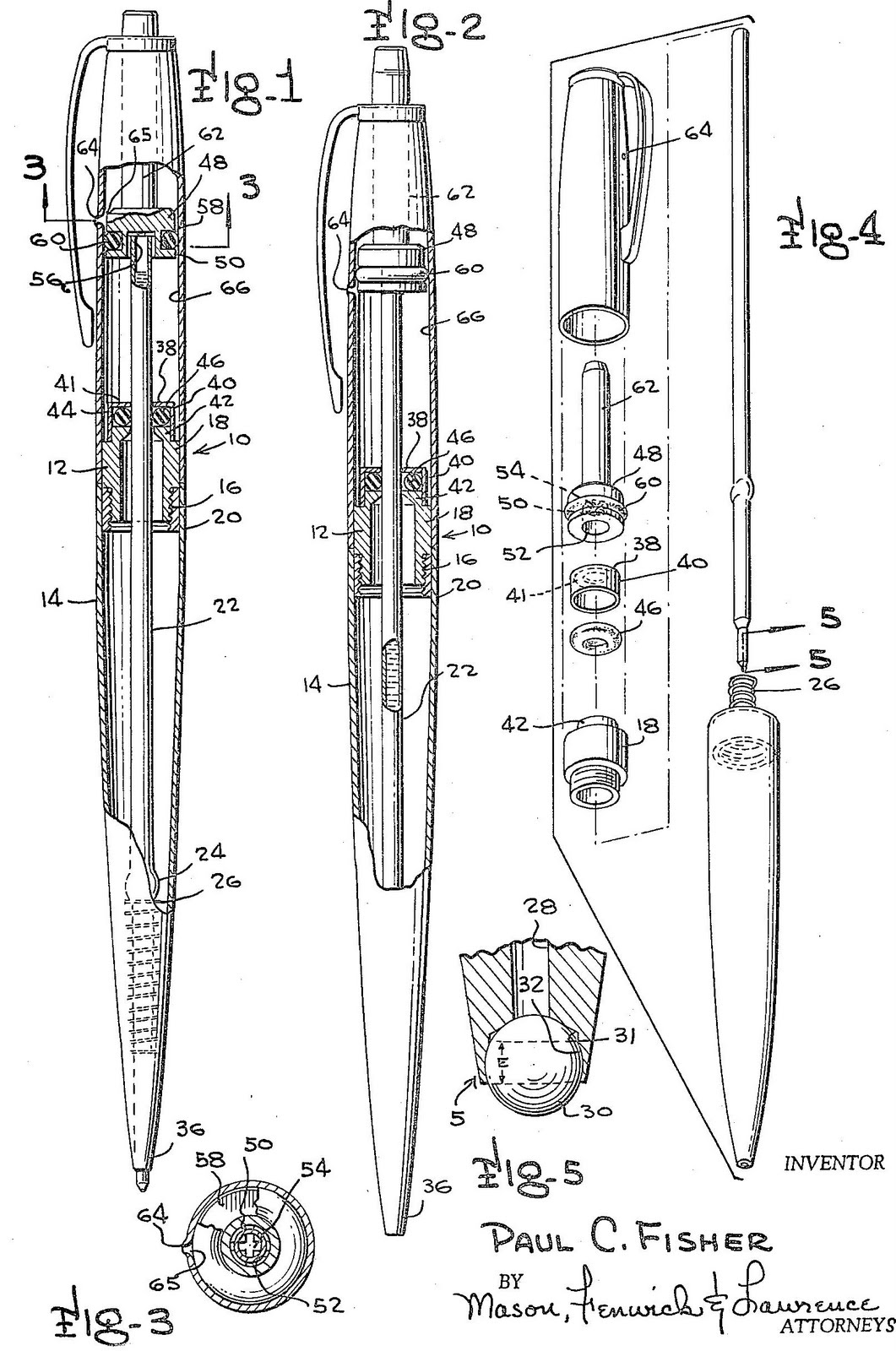 Space pen Zero gravity pen Astronaut's pen AG7 Fisher Space Pen