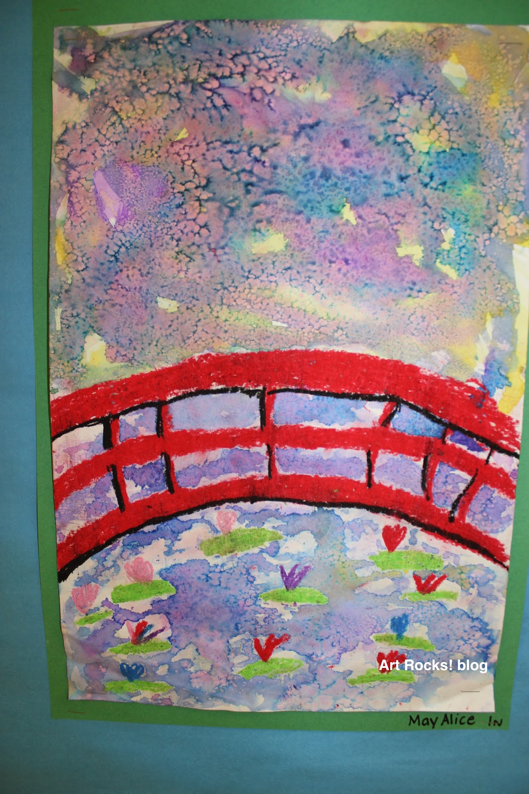 4th persson Art Rocks!: Grade 1: Monet Bridge