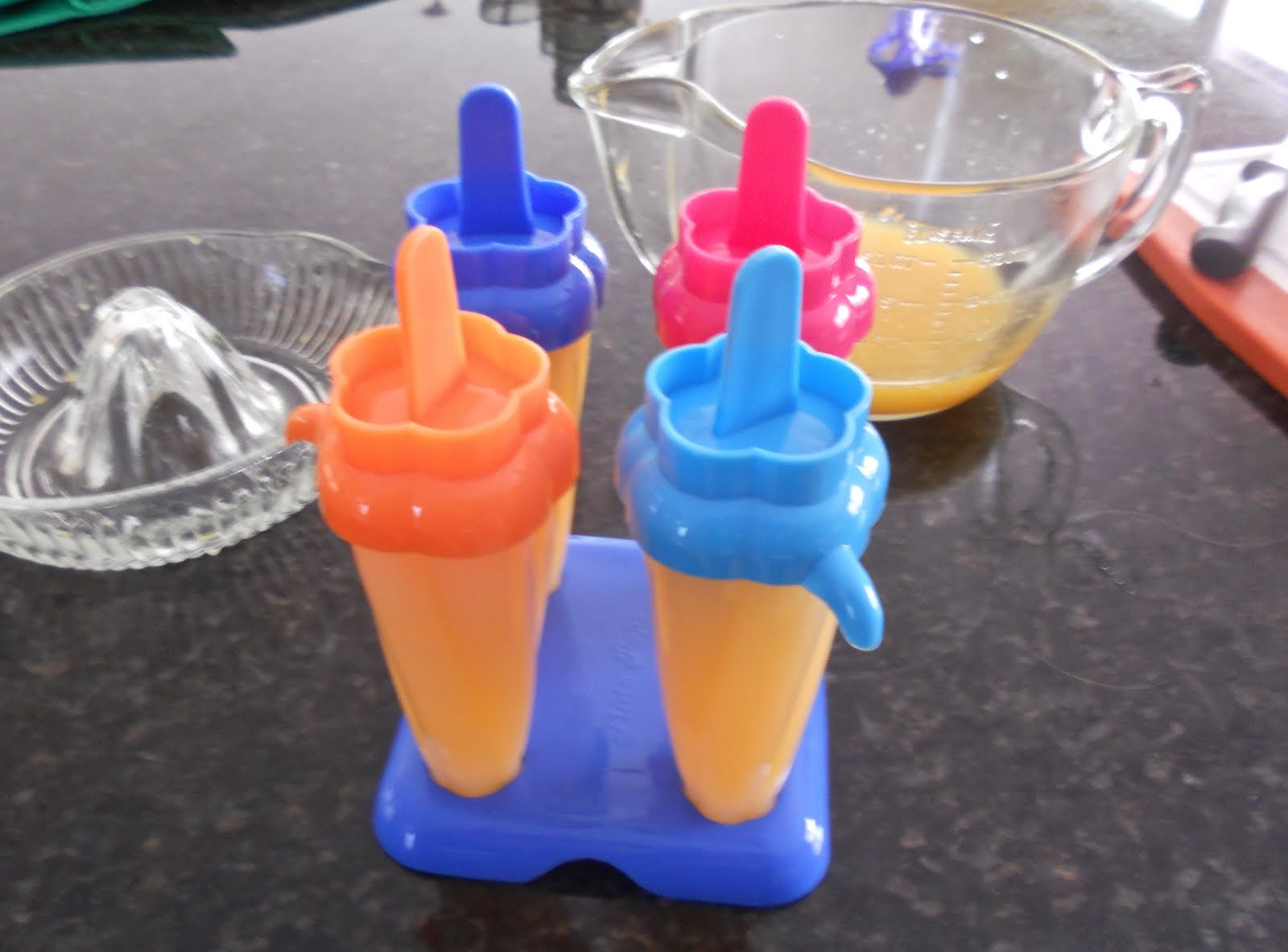 StickyBuns Freshly squeezed Orange Juice Popsicles