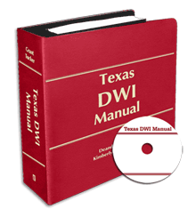 Texas DWI Manual