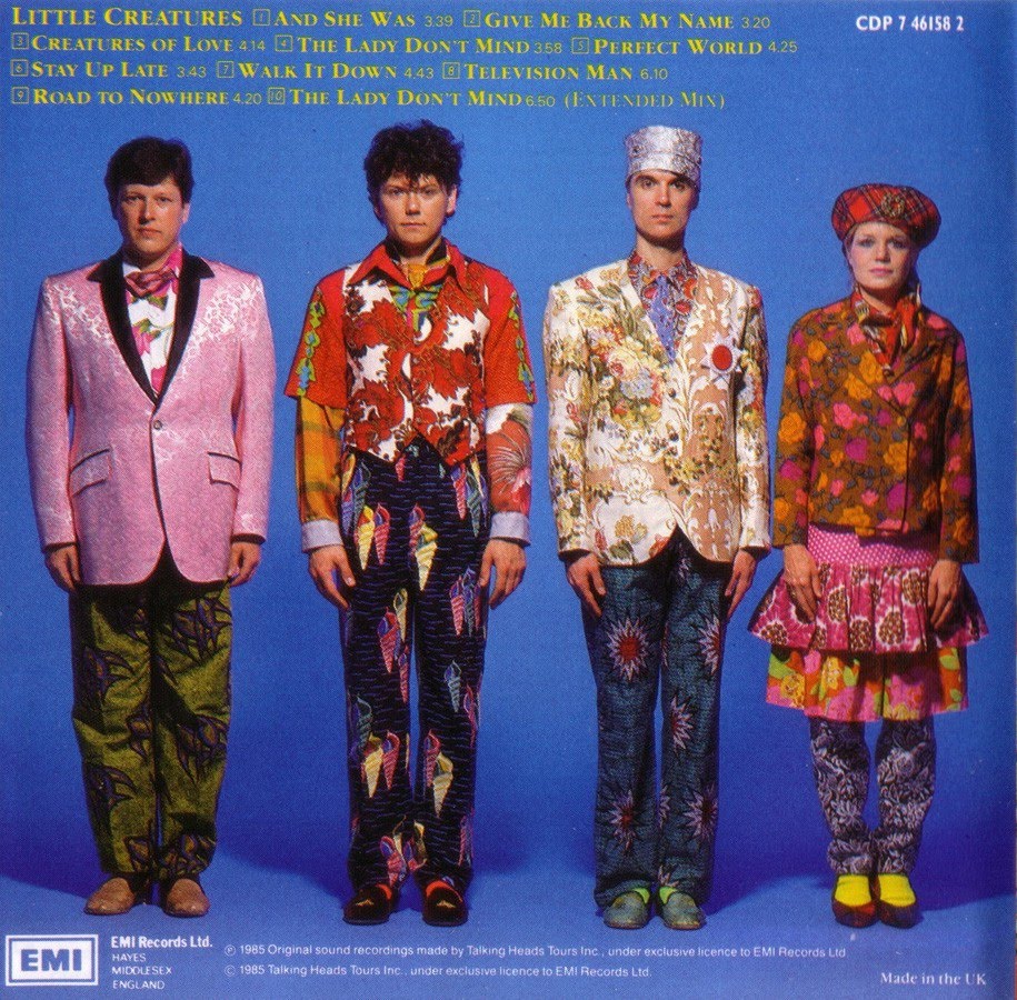 Talking Heads トーキングヘッズ / Rome Concert 1980 比較 藤野cravのブログ