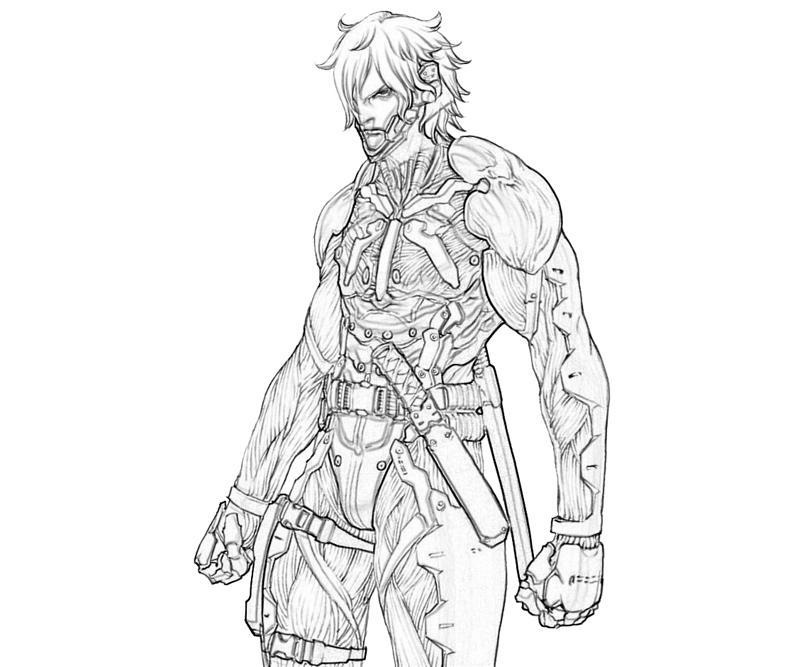 Raiden Coloring Pages Coloring Pages