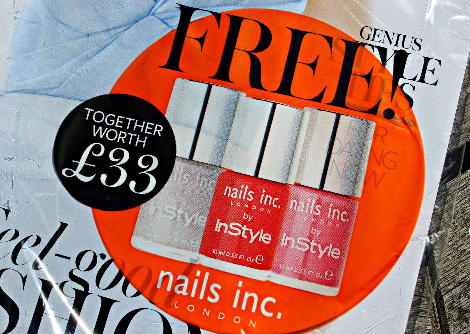 A picture of Nails Inc with June Instyle