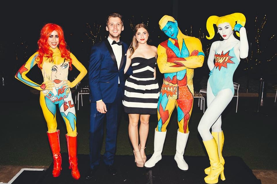 Human Statue Bodyart Pop Art Body painting