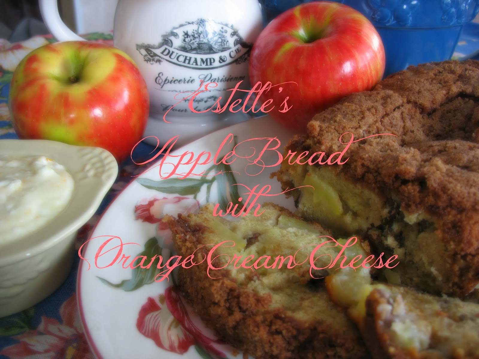 Estelle's ESTELLE'S APPLE BREAD WITH ORANGE CREAM CHEESE