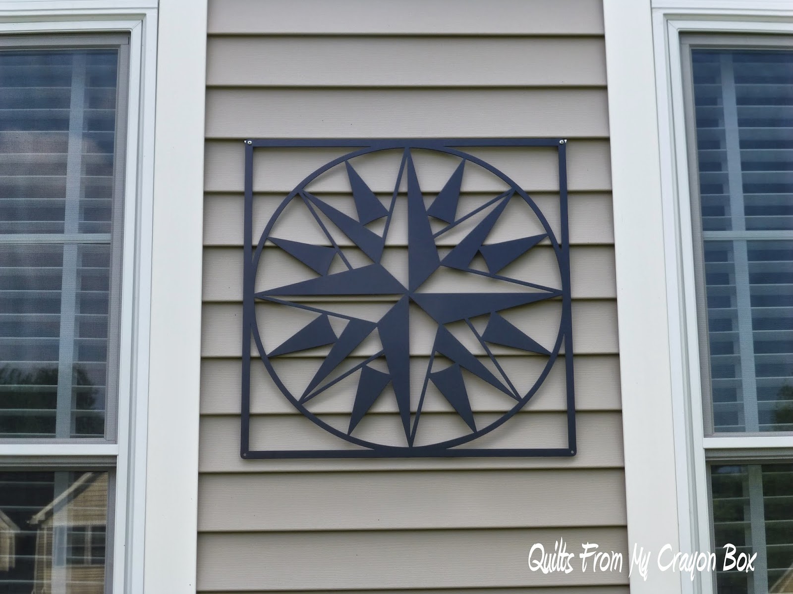 Crayon Box Quilt Studio Classic Metal Company Barn Quilts review and