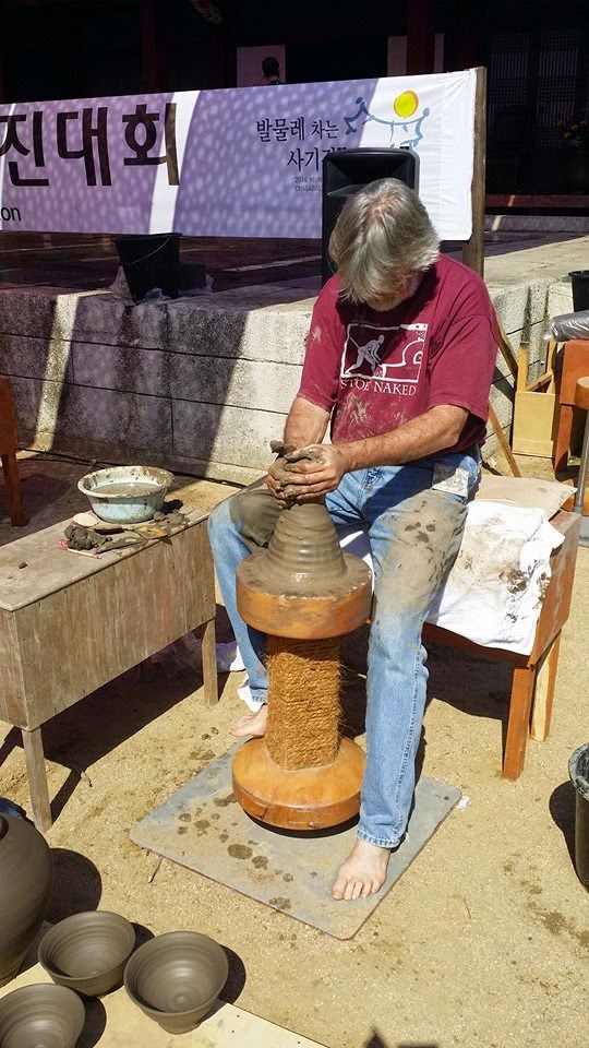 meesh's pottery Jeff goes to South Korea