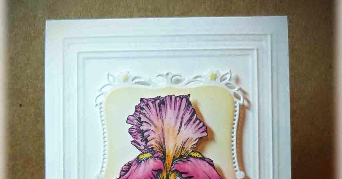 Crafting The  Beautiful Iris Card Making Tutorial