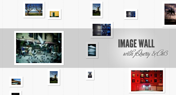 Awesome Multifunction jQuery And Css Image Wall