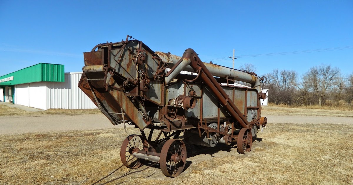 Stuhr Museum of the Prairie Pioneer's Harvesting Implements c. 1920s J
