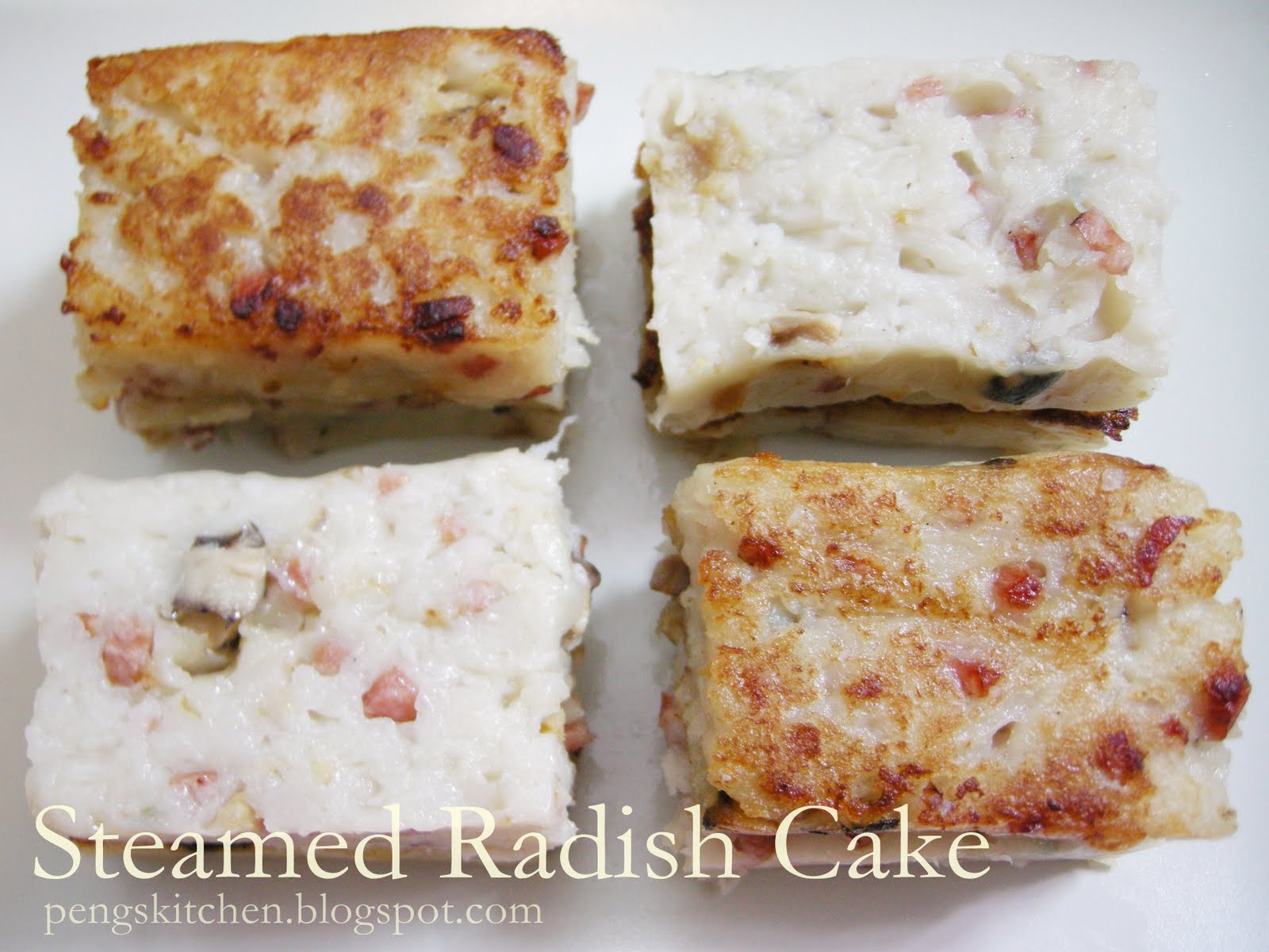 Peng's Kitchen Steamed Radish Cake