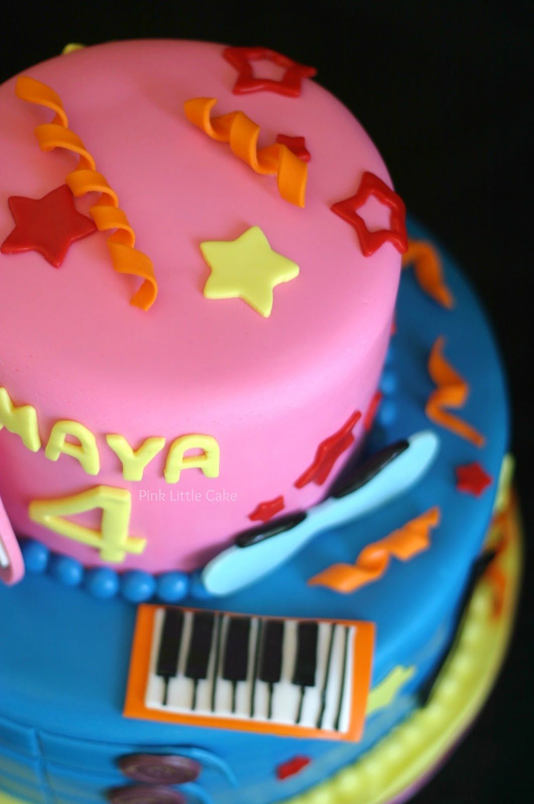 Pink Little Cake Fresh Beat Band Cake