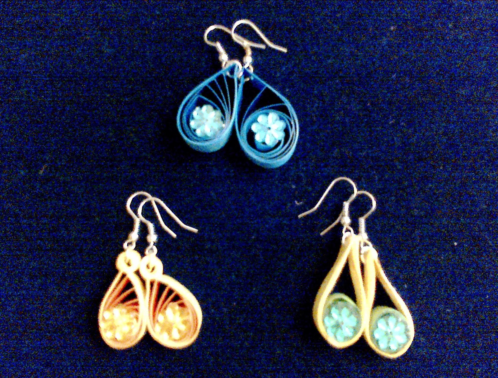 Khushi's Kreations Quilling Stylish Fashion Ear Rings
