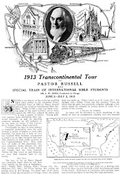 Pastor Russell and the Convention Train