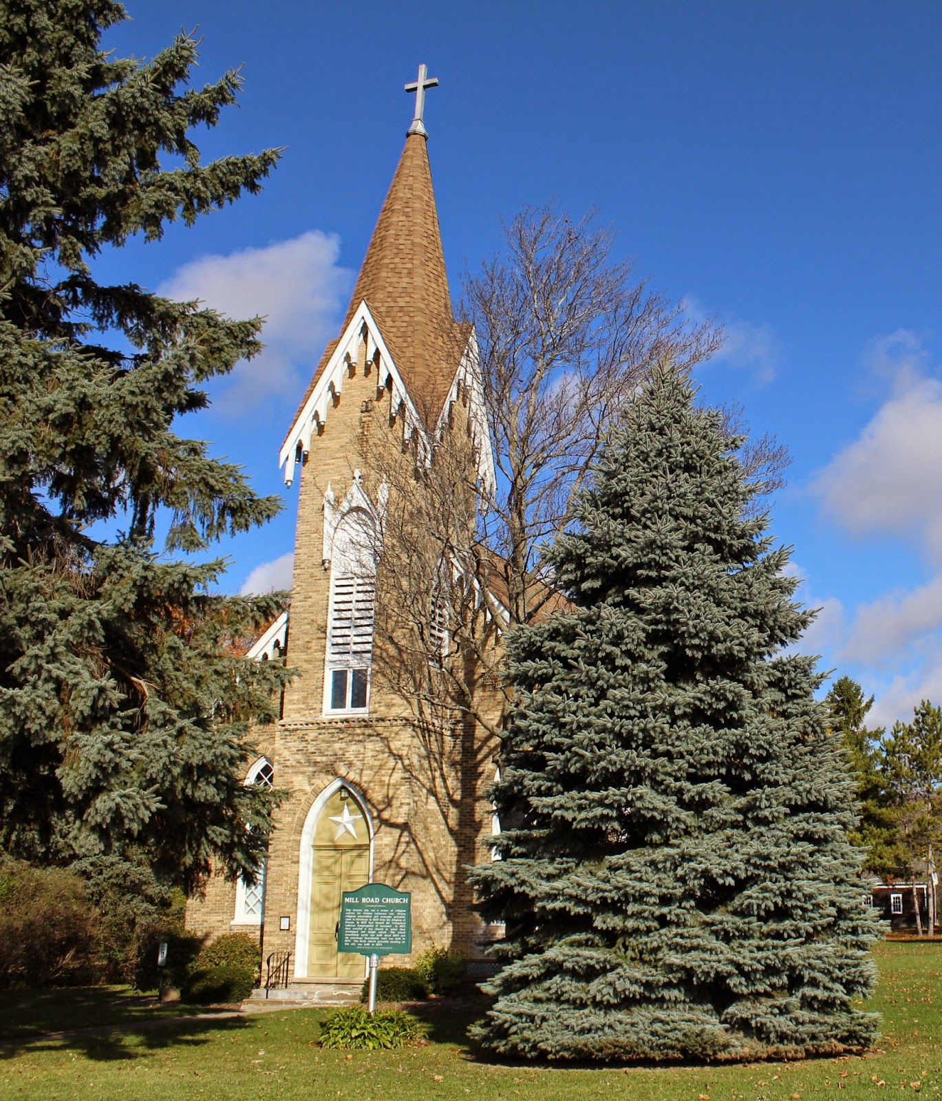 Wisconsin Historical Markers Mill Road Church