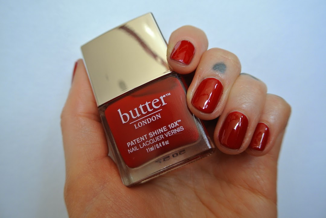 9. Butter London Patent Shine 10X Nail Lacquer in Ironic Taffy - wide 9