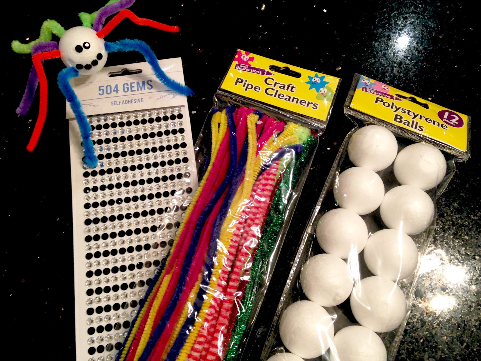 2 Littlefaces DIY Halloween Spooky Spider