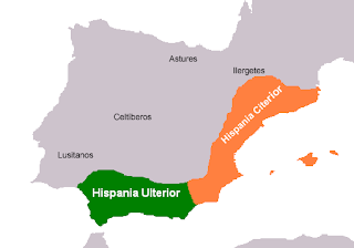mapa hispania