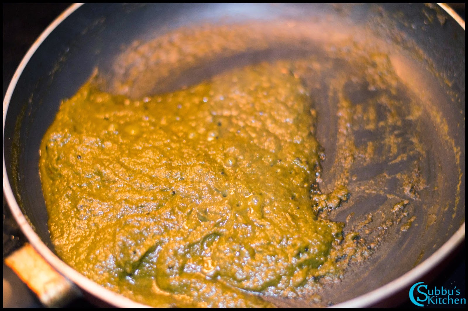 Coriander Leaves Thokku Recipe Kothamalli Thokku Recipe Subbus Kitchen