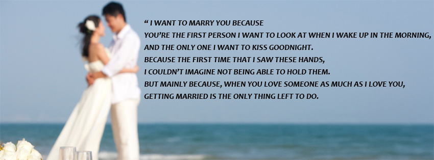 Want marry quotes to i you 50 Best