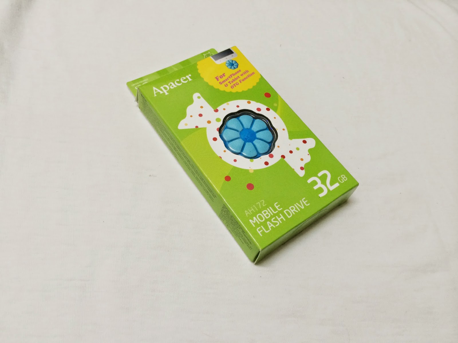 APACER AH 172 FLOWER CANDY Mobile Flash Drives OTG Review 4
