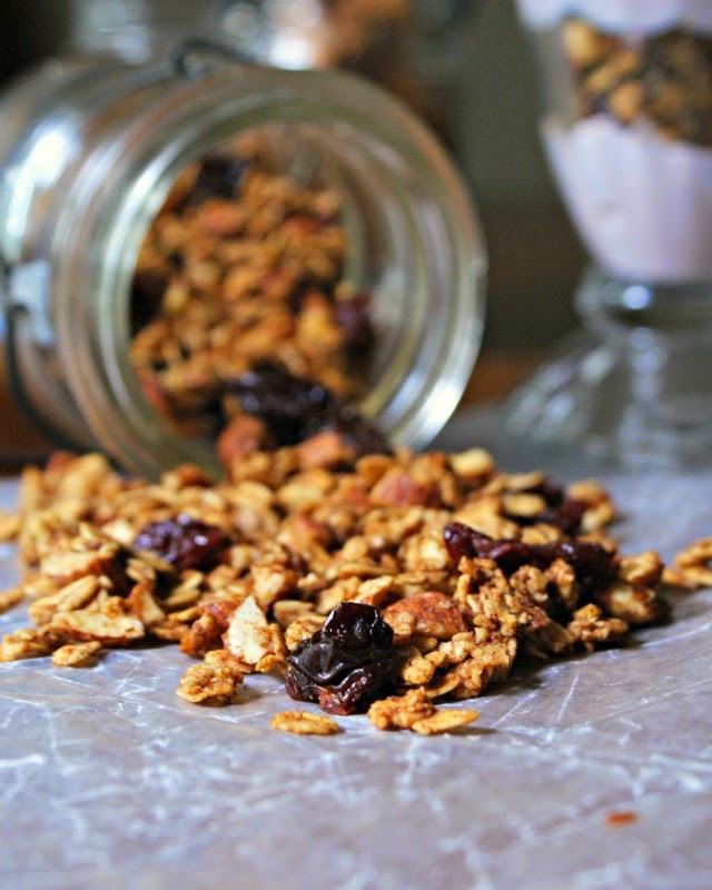 Almond Cherry Granola The Two Bite Club