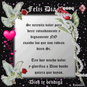 FELIZ DIA..