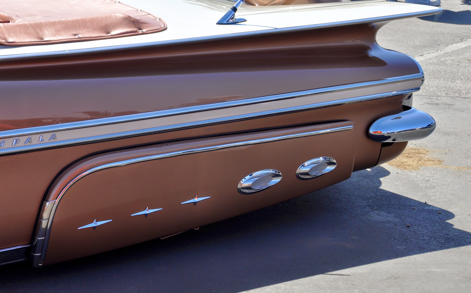 Just A Car Guy Cool Impala, but are the fender skirts over decorated