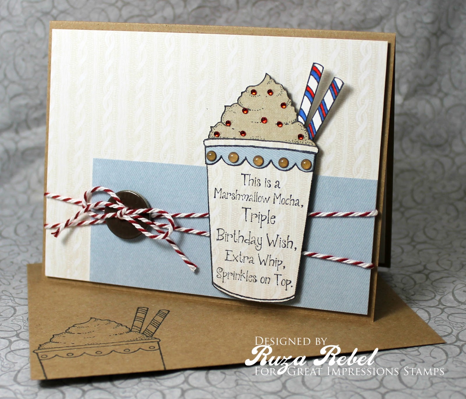 Great Impressions Fun Coffee Cup Birthday card