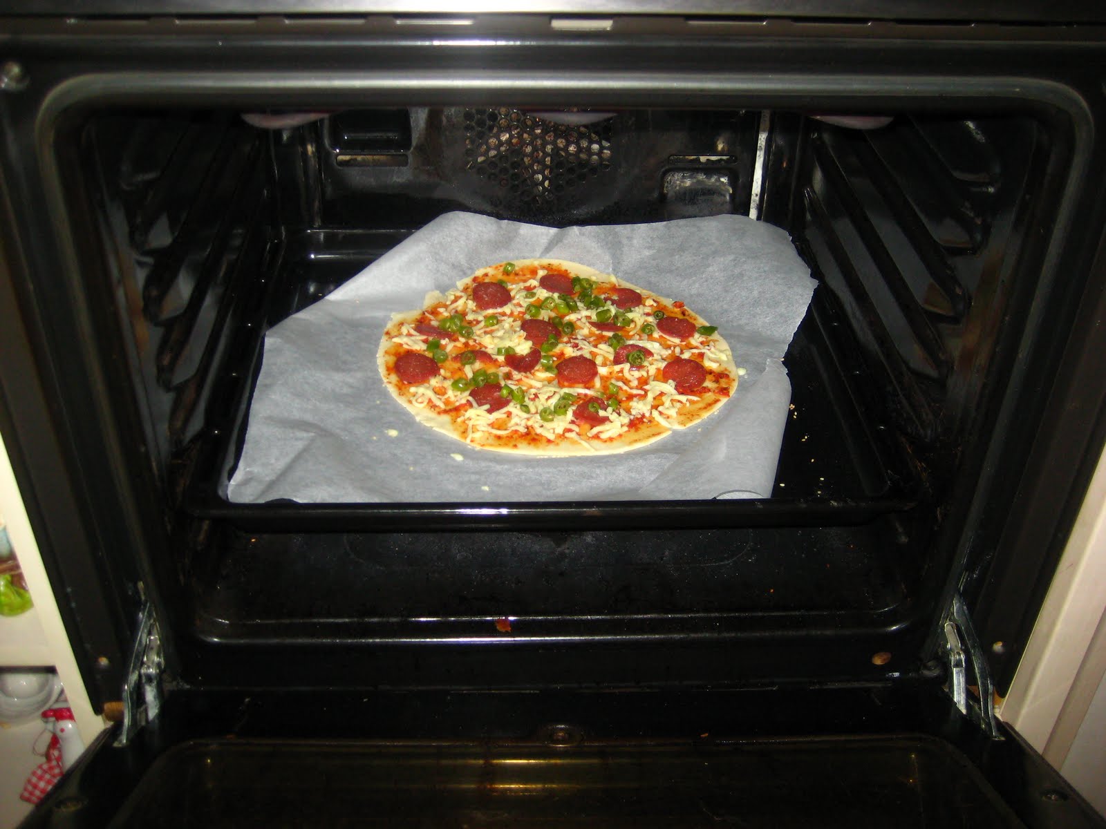 das original. ev yapımı italyan pizza