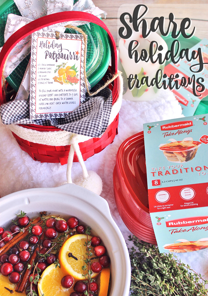 #ShareTheHoliday with Rubbermaid TakeAlongs from Walmart. Package and share homemade treats and gifts. AD