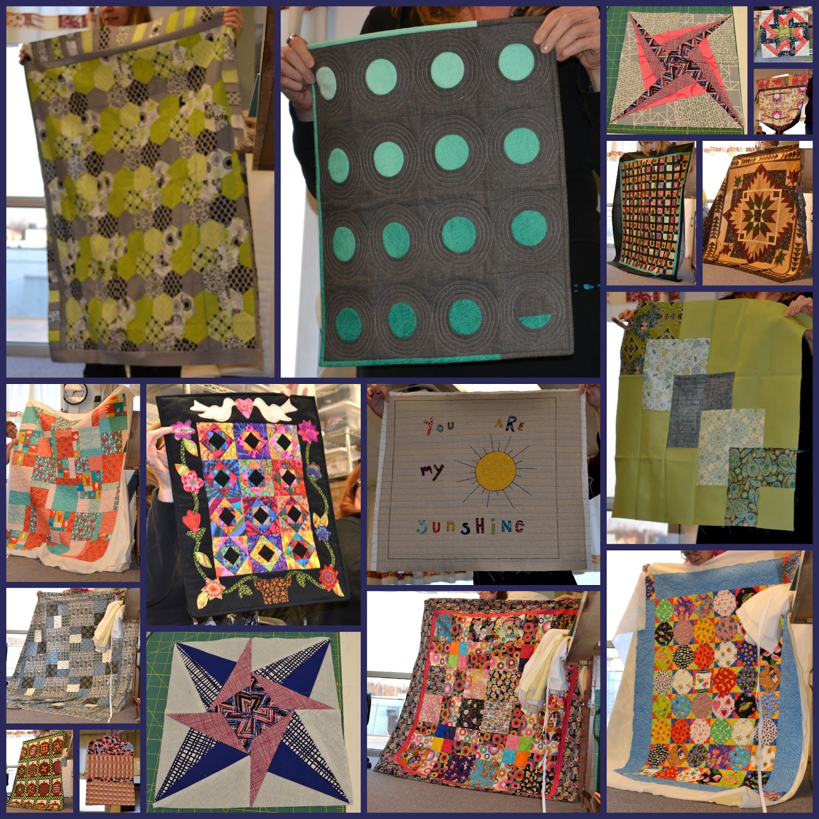 Omaha Modern Quilt Guild April meeting recap