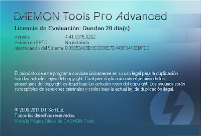 DAEMON Tools Pro Advanced v4.41.0315.0262 ML (Esp), Cree Unidades Virtuales Para Montar Programas y Juegos