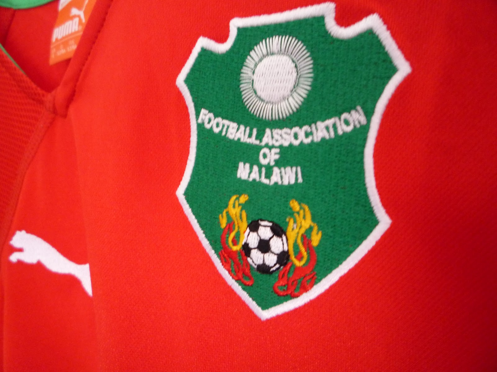 Malawi Home football shirt (unknown year).
