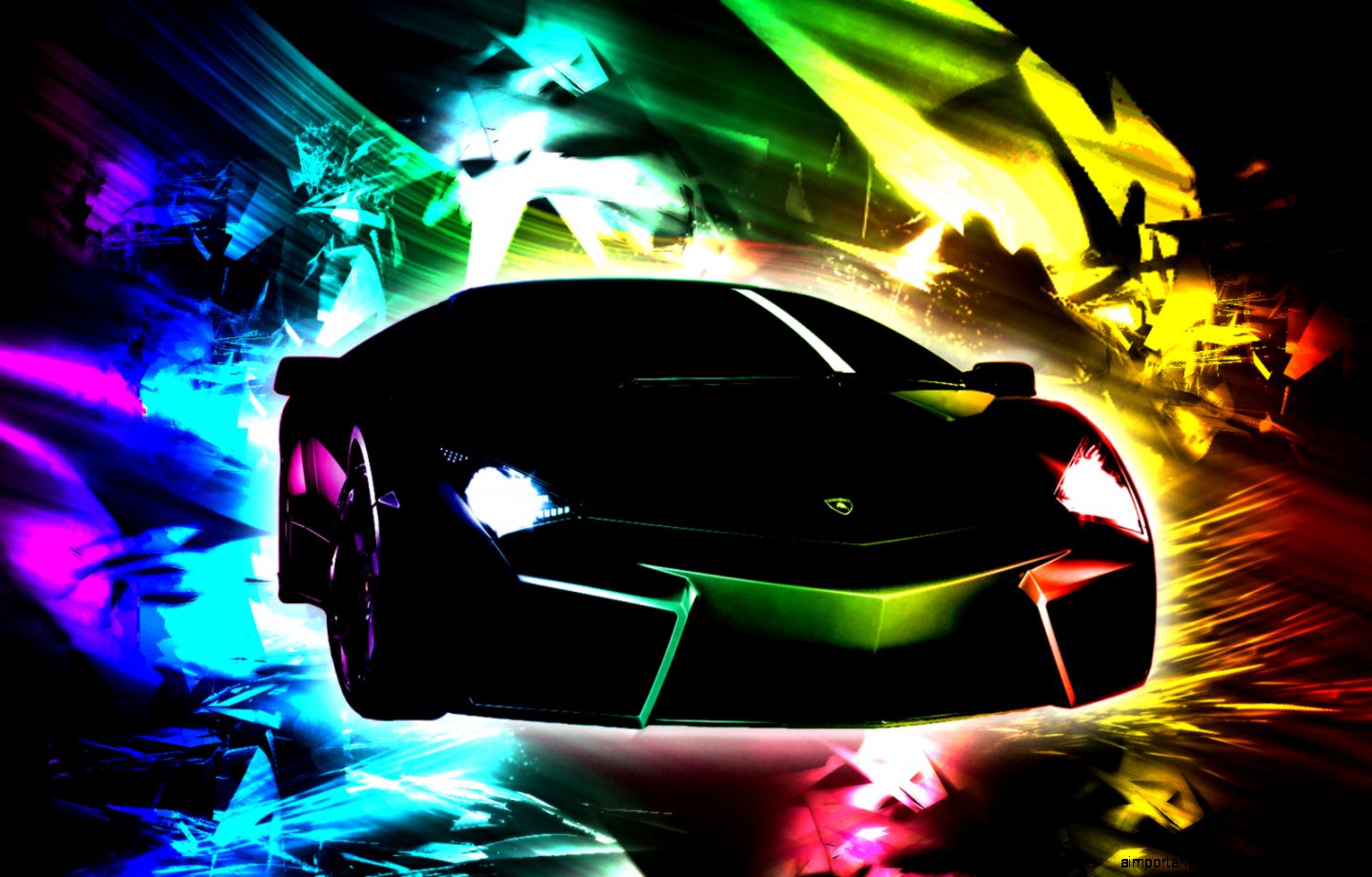 Rainbow Lamborghini Rainbow Lamborghini