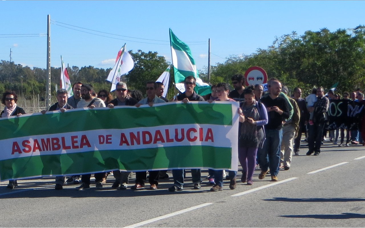 MARCHA A LA BASE DE MORÓN 2016