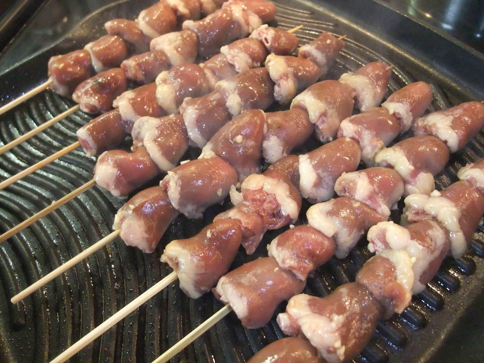 Susan's SavourIt! Grilled Yakitori Chicken Hearts...