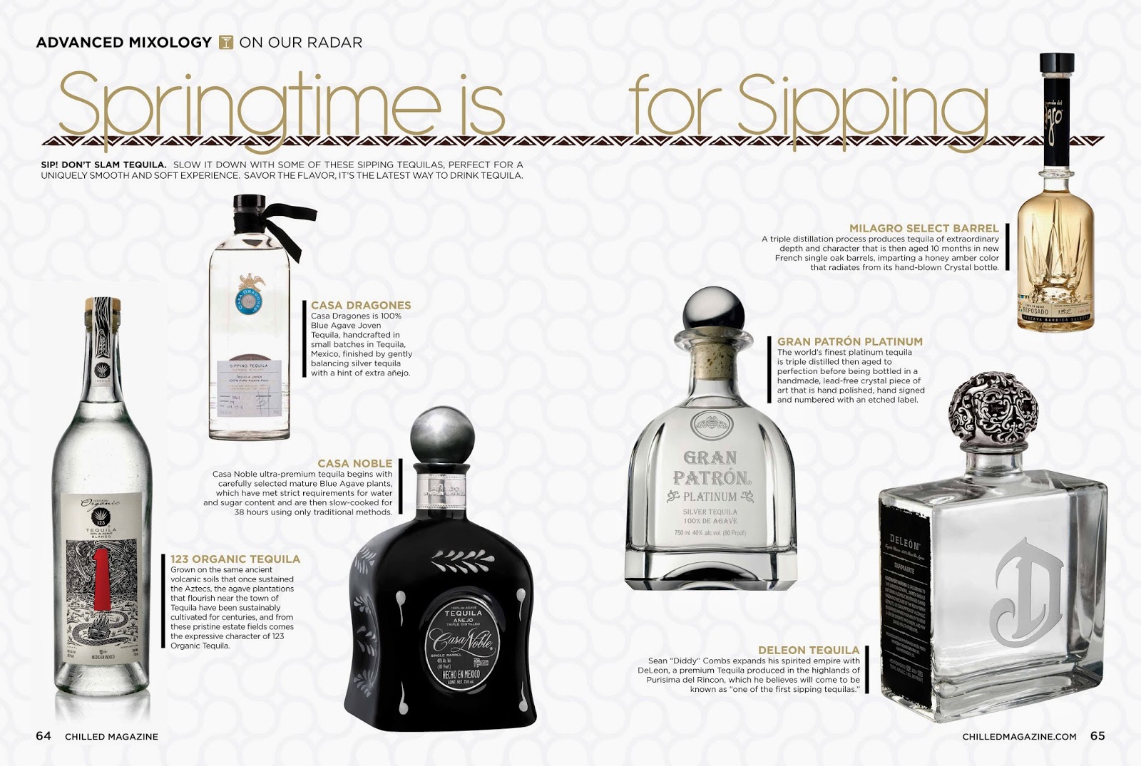 123 Organic Tequila (Uno Dos Tres) 123 Organic Tequila Featured in