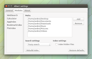 Albert quick launcher Albert quick launcher