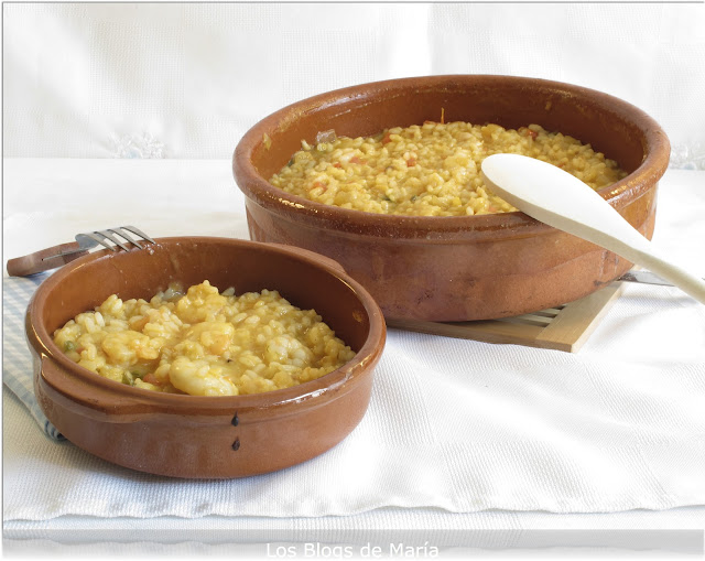 Arroz con langostinos