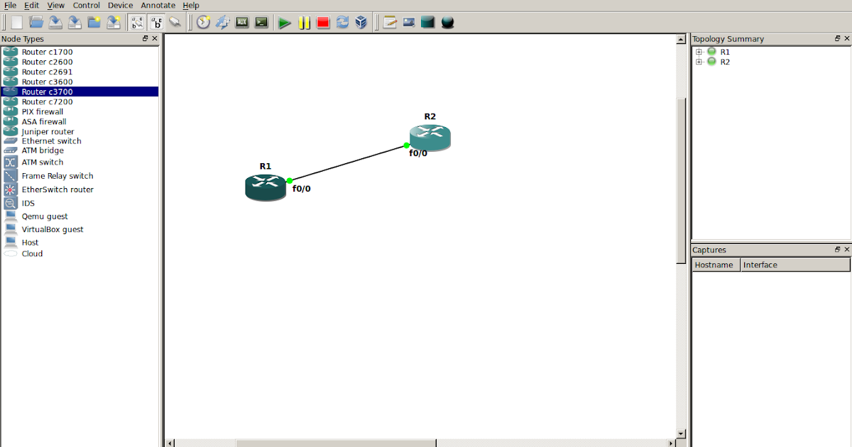 GNS3 Router Switch Simulator