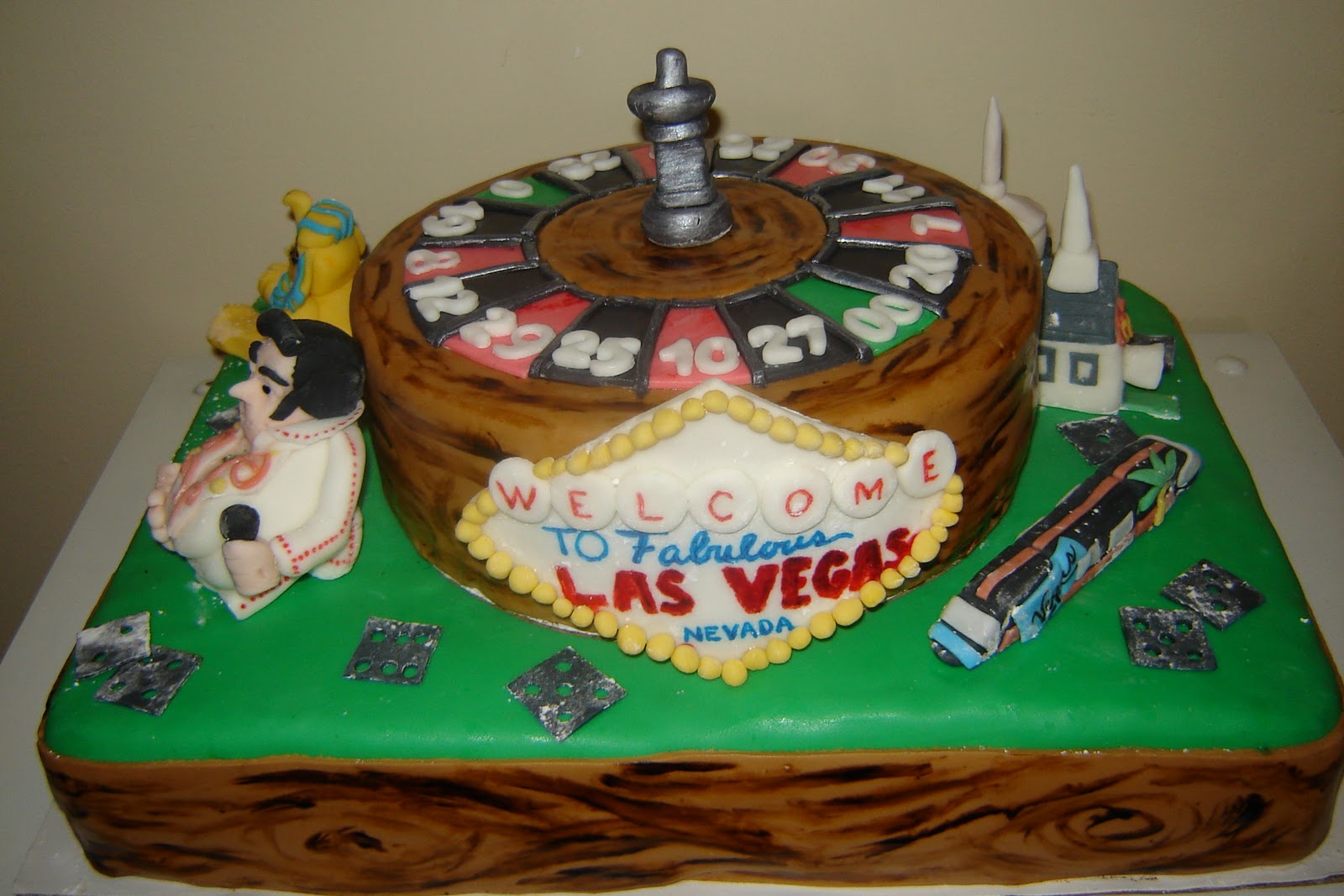 Adventures in Cake Decorating: Cake #15-Michael s Viva Las ...