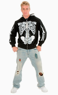 Skeleton Hoodie Adult Costume