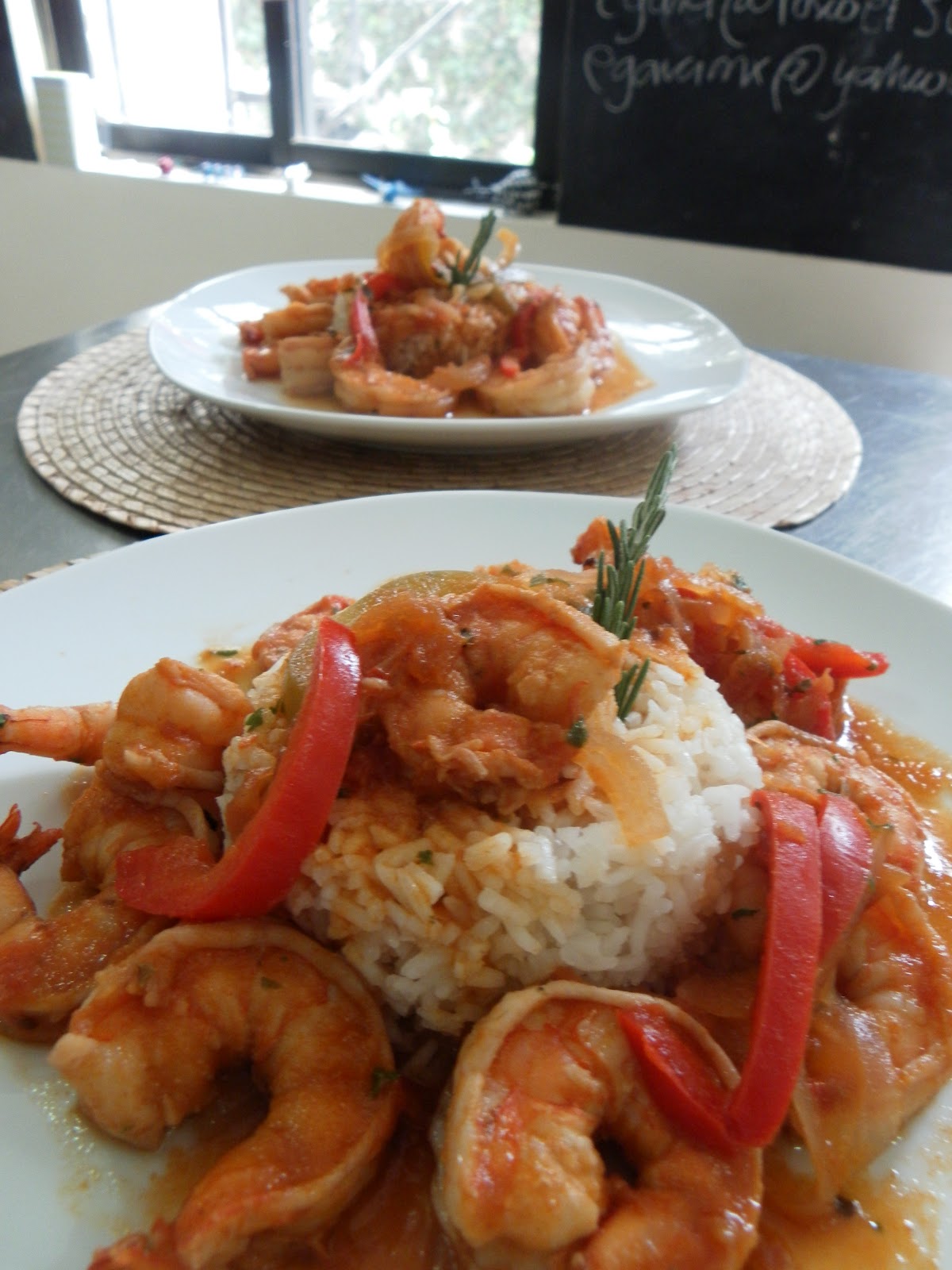 Cocina que te cocina Enchilado de camarones