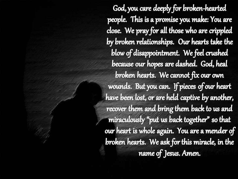 how can god fix a broken relationship