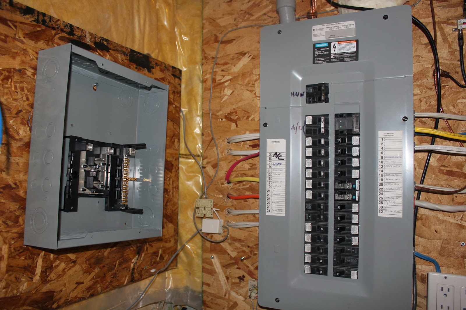 60 Amp Breaker >> Basement Reno: Sub-panel installation 60 Amp Breaker >> Basement Reno: Sub-panel installation