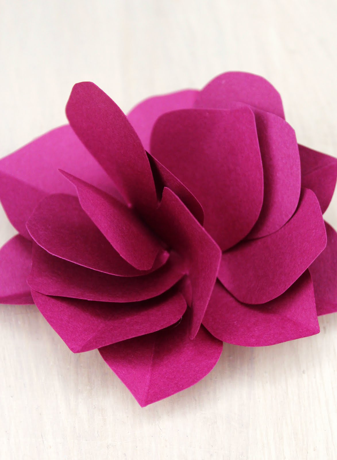 Be Different...Act Normal: How To Make A Paper Flower