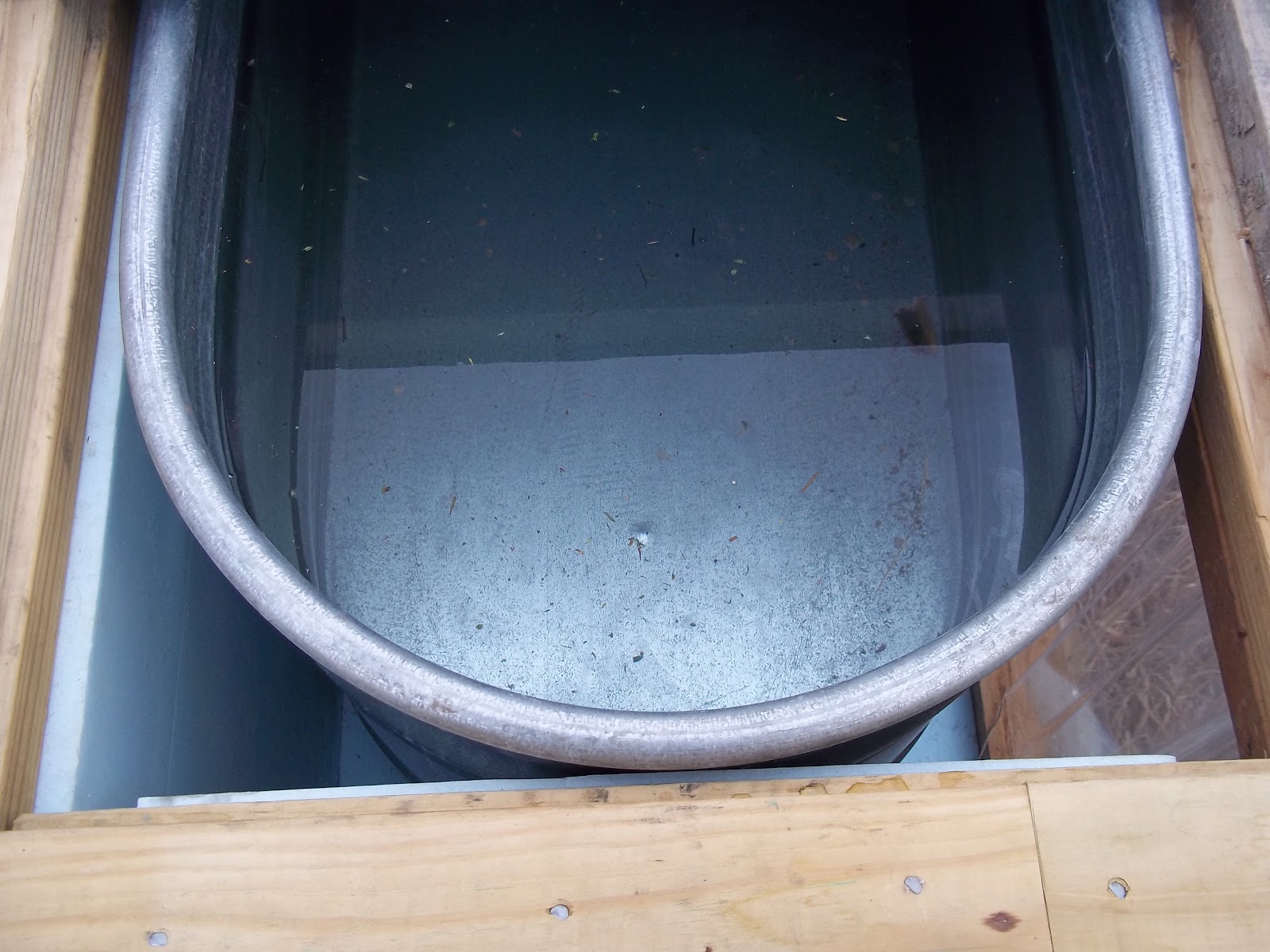 Homesteading Wife Solar Heated Water Tank